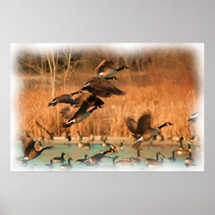 FLÜGE DES EXTRAVAGANTEN DRUCKES POSTER