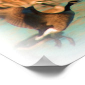 FLÜGE DES EXTRAVAGANTEN DRUCKS POSTER (Ecke)