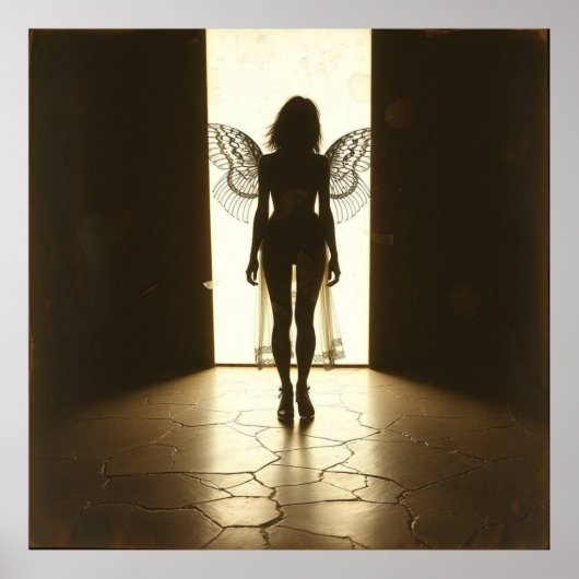 Flüge des Schattenlichtes Poster (Vorne)