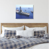 Flüge durch das Übungsschiff Leinwanddruck (Insitu (Schlafzimmer))