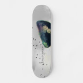 Flüge Durch Stürme Skateboard (Vorderseite)