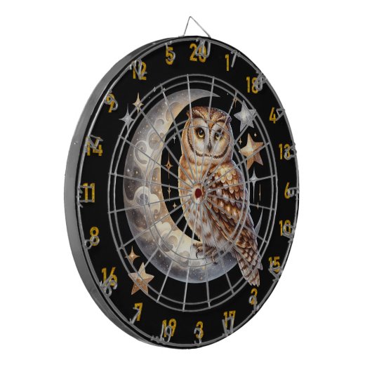 Flüge Extravaganter Linien Dartscheibe (Vorderseite Links)