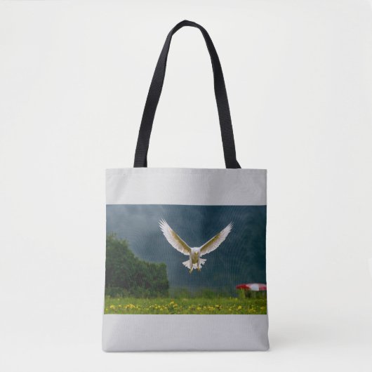 Flüge gegen den Sturm Tasche (Vorderseite)