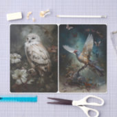 Flüge in der Abenddämmerung Seidenpapier (Handwerk)