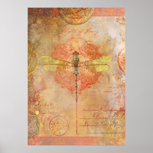 Flüge mit Extravagantem Poster (Vorne)