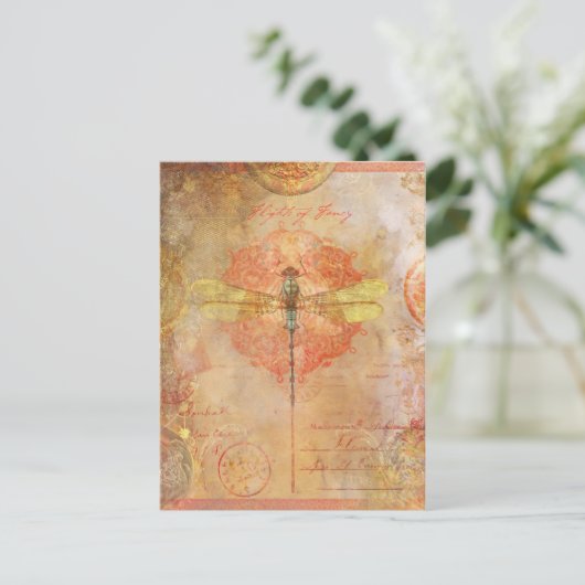 Flüge mit Extravaganter Postkarte (Stehend Vorderseite)