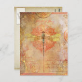 Flüge mit Extravaganter Postkarte (Vorne/Hinten)