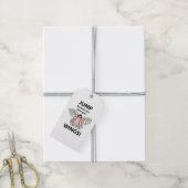 Flüge springen, weil du Got hast Geschenkanhänger (Mit Garn)
