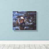 "Flüge über der Dock: Eine Friedliche Flucht" Leinwanddruck (Insitu (Holzboden))