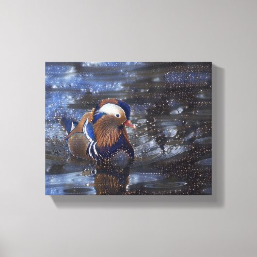 "Flüge über der Dock: Eine Friedliche Flucht" Leinwanddruck (Vorderseite)