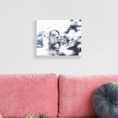 Flüge über der Dock: Eine Friedliche Flucht" Leinwanddruck (Insitu (Wohnzimmer))