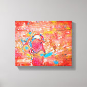 Flüge über der Dock: Eine Friedliche Flucht" Leinwanddruck (Vorderseite)