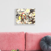 "Flüge über der Dock: Eine Friedliche Flucht" Leinwanddruck (Insitu (Wohnzimmer))