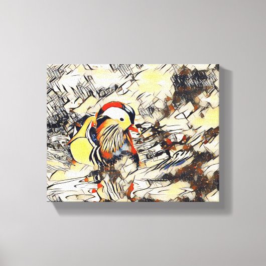 "Flüge über der Dock: Eine Friedliche Flucht" Leinwanddruck (Vorderseite)