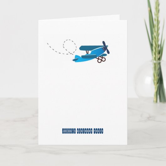 Flüge von extravagantem einladung (Vorderseite)