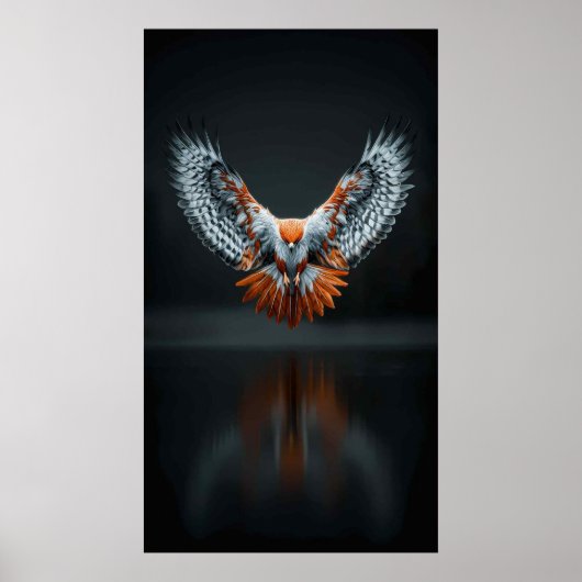 Flüge von Feuer und Schatten Poster (Vorne)