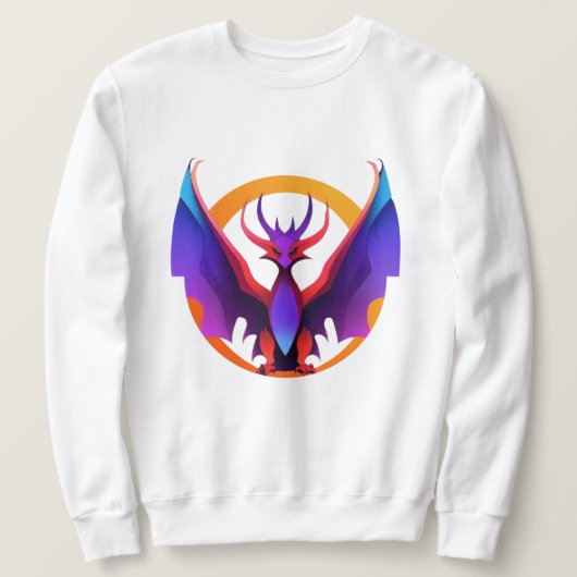 Flüge von Freedom Dragon Sweatshirt Design (Design vorne)