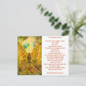 Flüge von tausend Tigern Postkarte (Stehend Vorderseite)