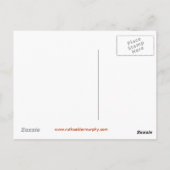 Flüge von tausend Tigern Postkarte (Rückseite)