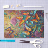 Flüge zum Feuer, Späte-Sommer-Schmetterlinge Seidenpapier (Handwerk)