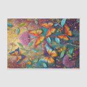 Flüge zum Feuer, Späte-Sommer-Schmetterlinge Seidenpapier (Vorderseite)