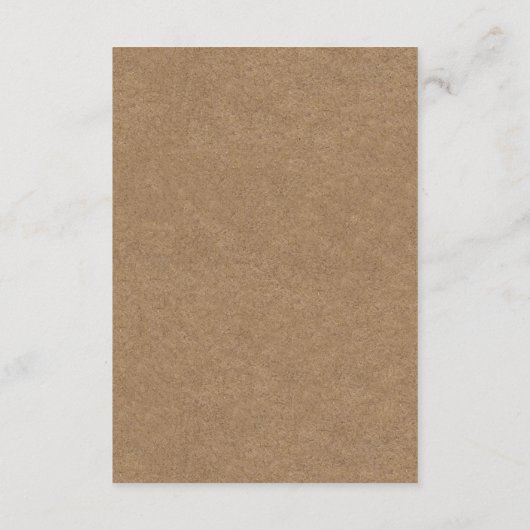 FLÜGEANTLERN | RUSTIKKARTE BEGLEITKARTE (Rückseite)