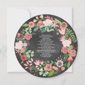 FLÜGEKIRCHE | BABY SHOWER INVITATION EINLADUNG (Rückseite)