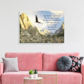 Flügel als Adler Isaiah 4o Leinwanddruck (Insitu (Wohnzimmer))