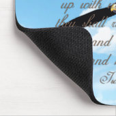 Flügel als Eagles, Jesaja-40:31 christliche Bibel Mousepad (Ecke)