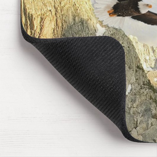 Flügel als Eagles-Weg und nicht schwacher Jesaja Mousepad (Ecke)