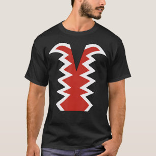 (Flügel auf der Rückseite) Fliegende Affen Kostüm T-Shirt