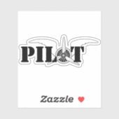 Flügel Aufkleber (Blatt)