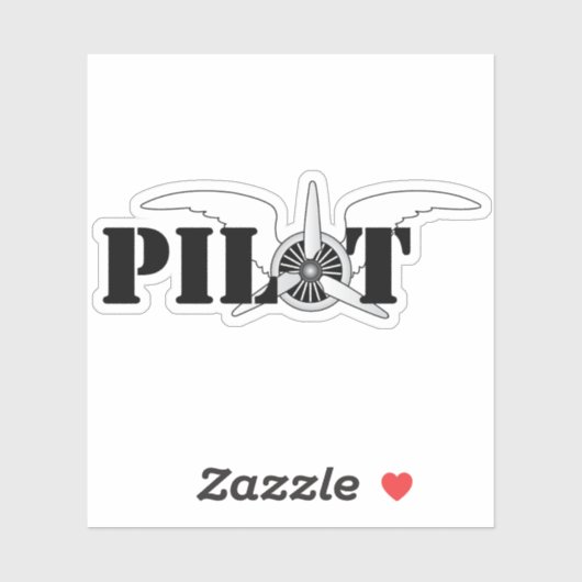 Flügel Aufkleber (Blatt)