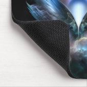 Flügel aus hellem Mousepad (Ecke)
