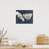 "Flügel" Butterfly Poster (Küche)