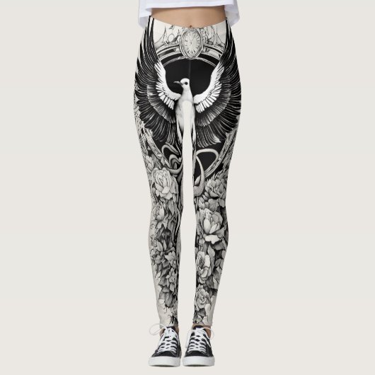 "Flügel der Befreiung" Leggings (Vorderseite)