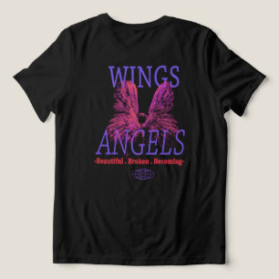 Flügel der Engel  Tri-Blend Shirt
