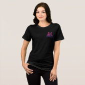 Flügel der Engel Tri-Blend Shirt (Vorderseite voll)