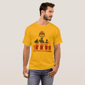 Flügel der Erinnerung Gold T-Shirt (Vorne ganz)