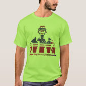 Flügel der Erinnerung Lime T-Shirt (Vorderseite)