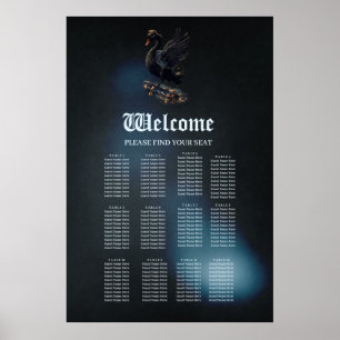 Flügel der Freiheit den schwarzen Schwan auf dem S Poster