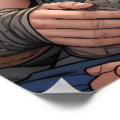 Flügel der Harmonie - Maskuline Männliches Märchen Poster (Ecke)