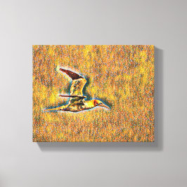 Flügel der Harmonie: Vögel im offenen Himmel" Leinwanddruck