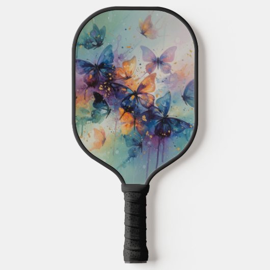 Flügel der Launen und des Lichts Pickleball Schläger (Vorderseite)