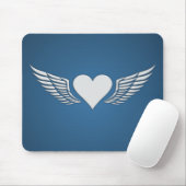 Flügel der Liebe mousepad, anpassen Mousepad (Mit Mouse)