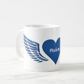 Flügel der Liebe Tasse - wählen Sie Stil (Vorderseite Links)
