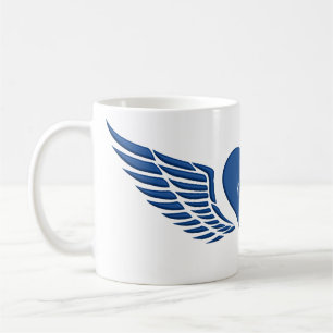Flügel der Liebe Tasse - wählen Sie Stil