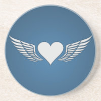 Flügel der Liebe Untersetzer, anpassen
