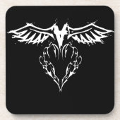 Flügel der Liebe Untersetzer Set (Vorderseite)