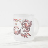 Flügel der Sonnenglas-Tasse Mattglastasse (VorderseiteRechts)